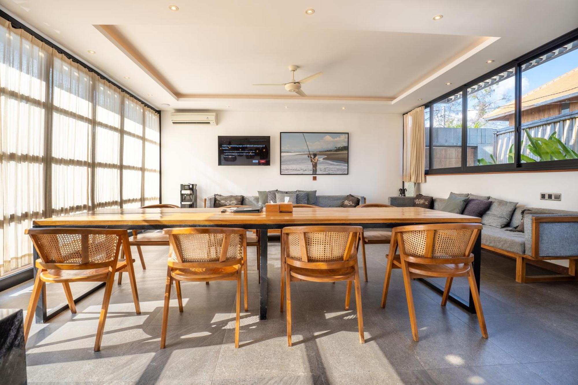 Brand New 5 Bedroom Villa Enclosed Living Room Canggu Exterior foto